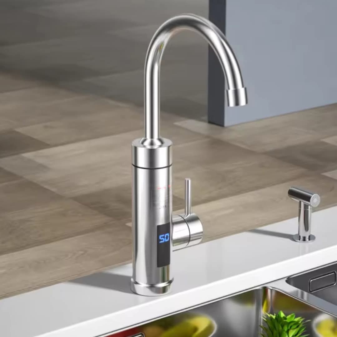 Cesma sa grijacem iz sudopere INOX LUX