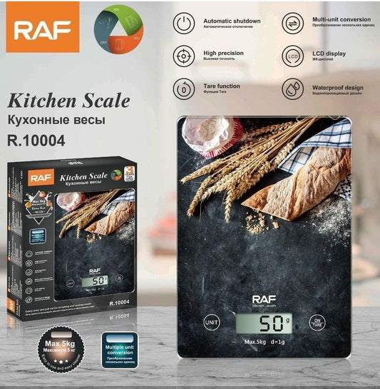 RAF  Kuhinjska Digitalna Vaga – 5kg, Preciznost 1g
