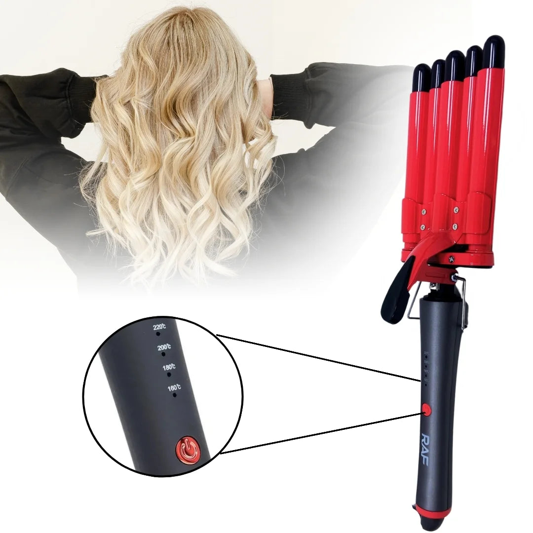 RAF – Profesionalni 5 Barrel Uvijač za Kosu