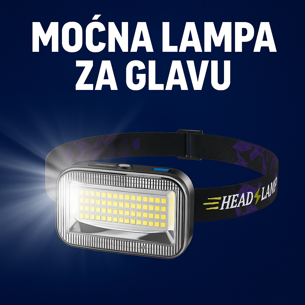 Lampa za glavu sa 4 nacina rada