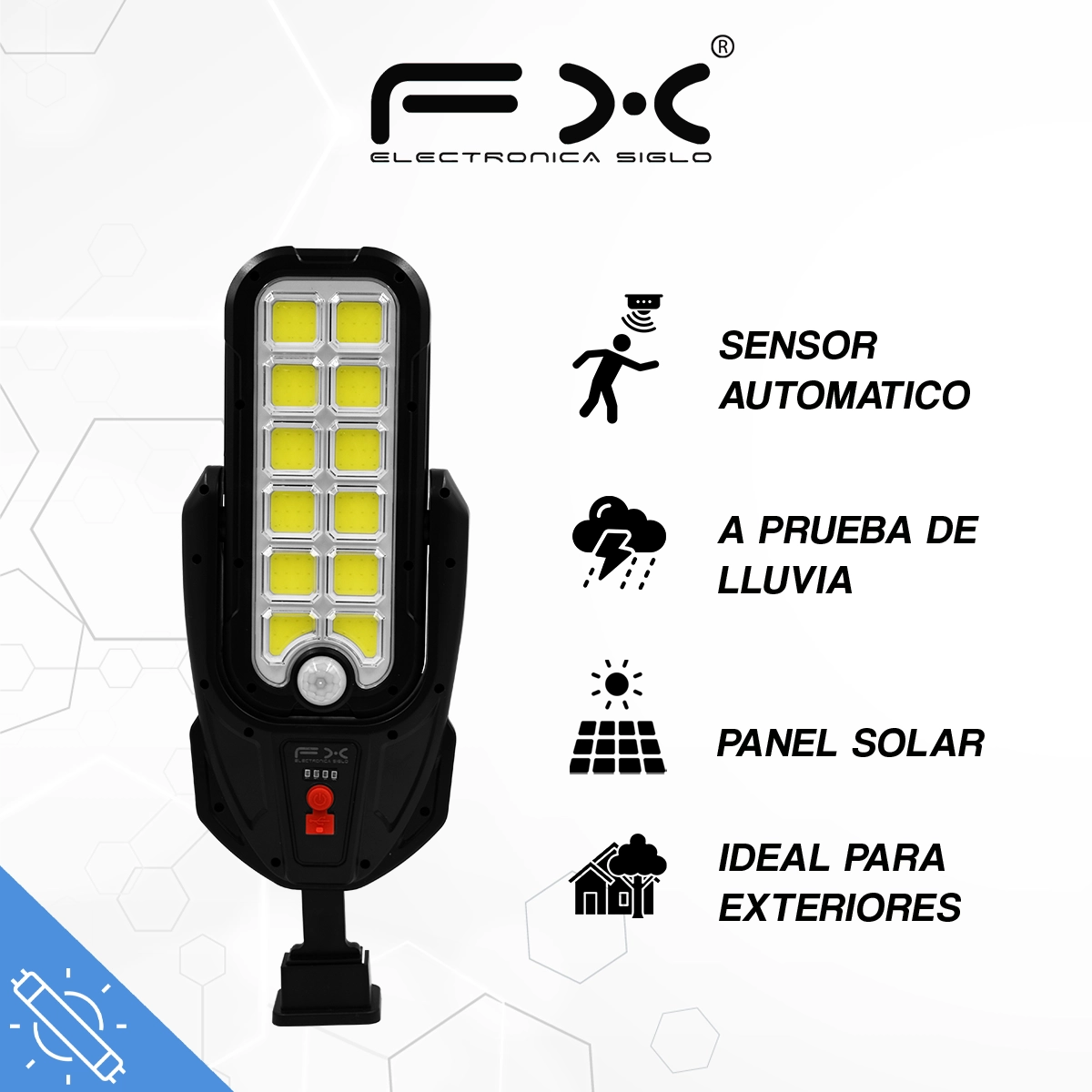 Solarna LED reflektor sa senzorom