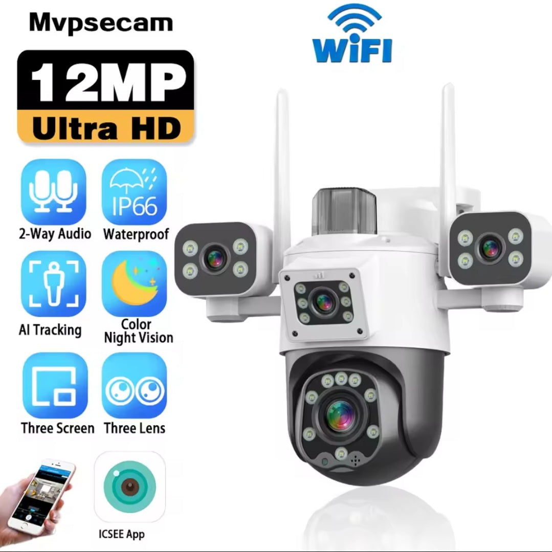 WiFi kamera sa 3 sočiva