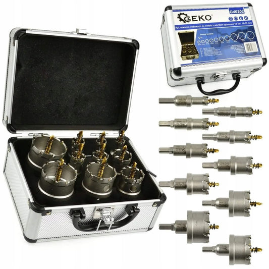 Set karbidnih kruna za metal 10kom