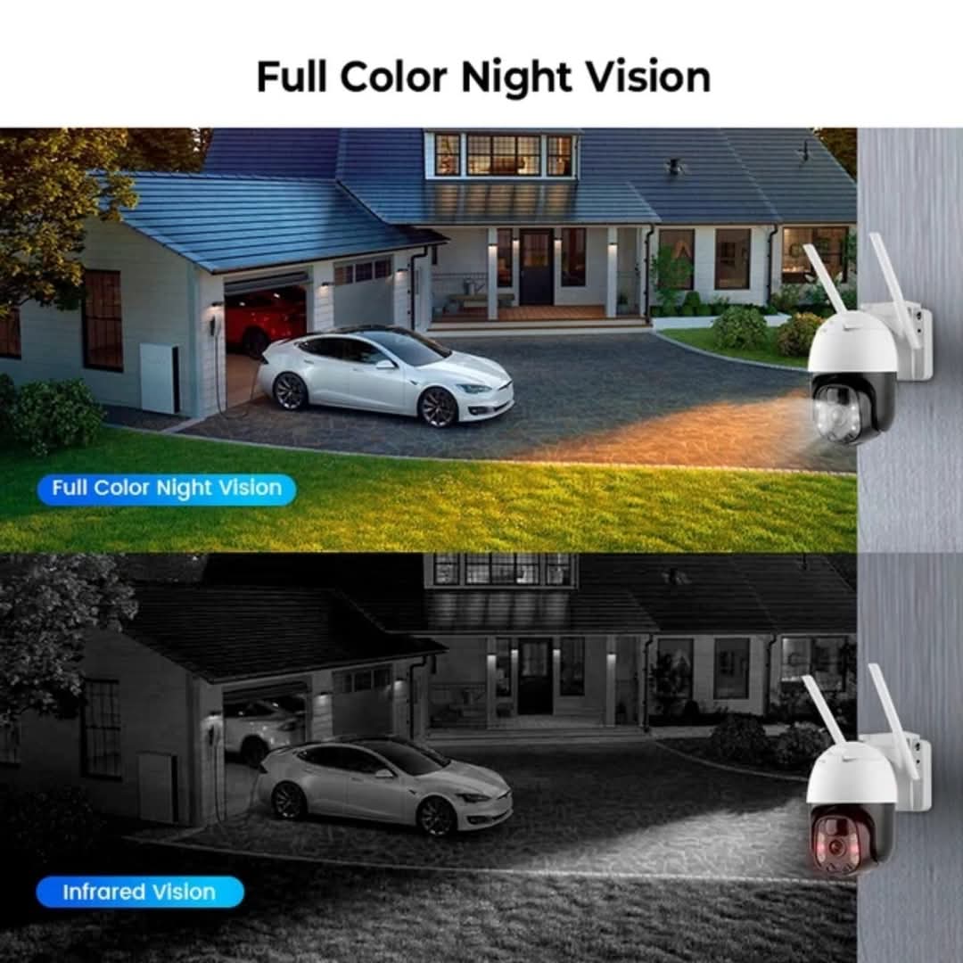 Solarna rotirajuća WiFi smart kamera 1080p 5Mpx
