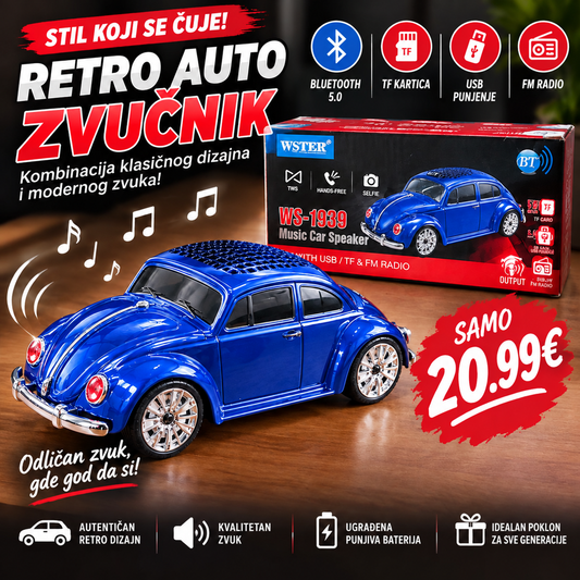 Retro zvucnik - buba