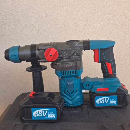 Akumulatorska udarna bušilica/čekić 88V – (bez četkica)