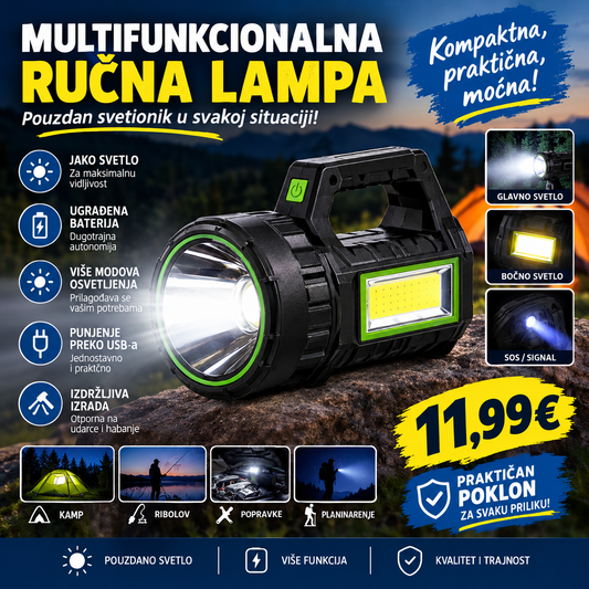 Multifunkcionalna rucna lampa