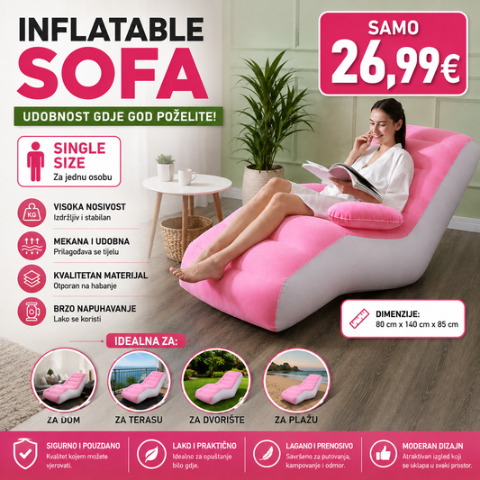 INFLATABLE SOFA – UDOBNOST GDJE GOD POŽELITE