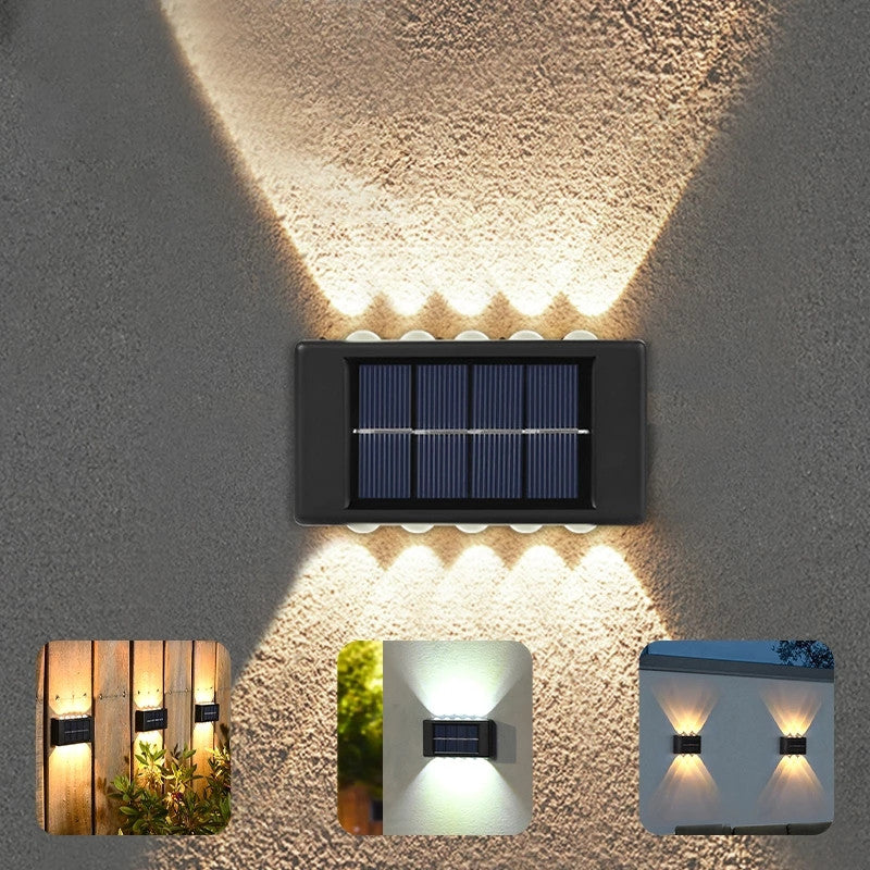Solarna zidna lampa